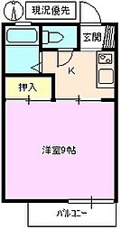 間取図画像 1K