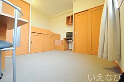 岡山電気軌道東山本線 門田屋敷駅 徒歩7分の賃貸アパート 2階1Kのリビング/ダイニング