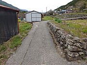畑の接道
