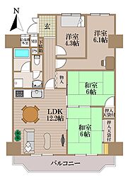 間取図画像 4LDK