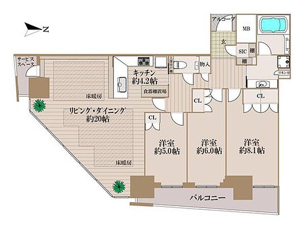 間取り：327002344379