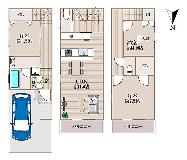 間取り：327002173055