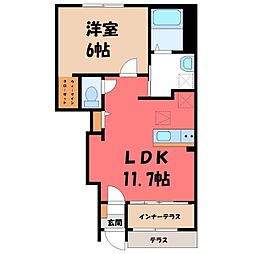 リラ ヴェール 1階/-