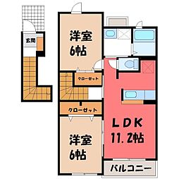 JR信越本線 群馬八幡駅 徒歩18分 2階/-