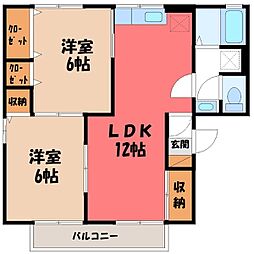 湘南新宿ライン高海 高崎駅 徒歩20分 2階/-