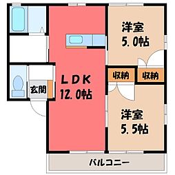 JR両毛線 国定駅 徒歩26分