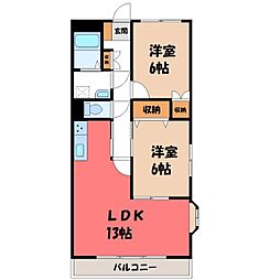 JR両毛線 伊勢崎駅 徒歩14分 1階/-