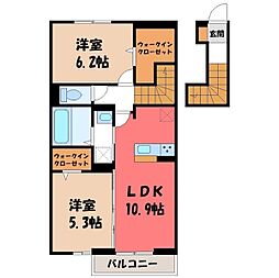 コンドミーニョ ジャルディーニ 2階/-