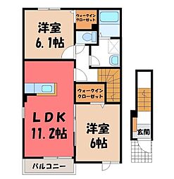 グレイスヒルズ B 2階