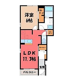 メゾンド ソレイユ 1階/-