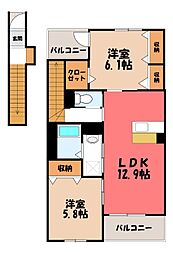 ユニヴァリィ ヒロ 2階