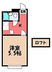 ベルピアドリーム上之手 2階