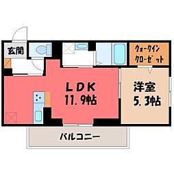 フェリーチェ MAEBASHI 2階