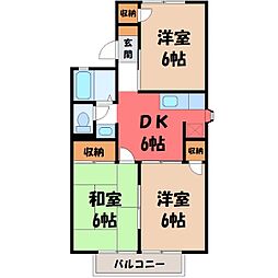 ハイツしずか B 2階