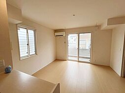 ブライトガーデン B 1階2LDKのリビング/ダイニング