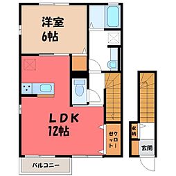 グラン シエル B 2階