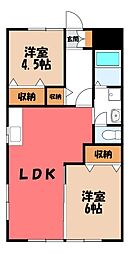 ハイツイナバ 2階