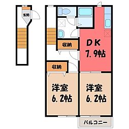 上毛電気鉄道 樋越駅 徒歩6分 2階/-