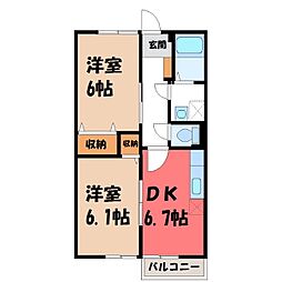 クレールコート 2階