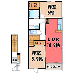 ラリュール B 2階/-
