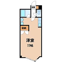 キュウブEX北代田 2階