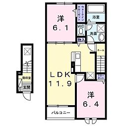 グランテラス V 2階/-