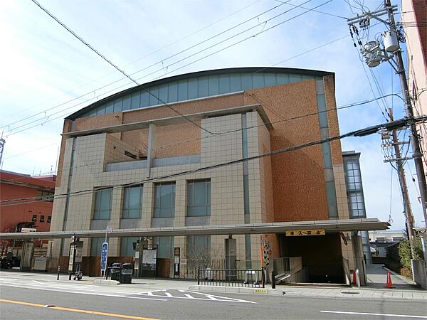 京都市東山図書館（332m）