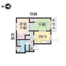 間取図画像 2DK