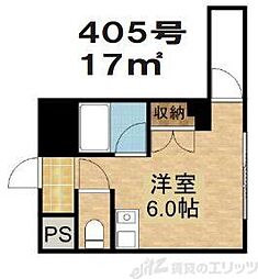 太田ビル ワンルームの間取図画像