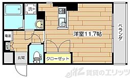 謄写館ビル ワンルームの間取図画像