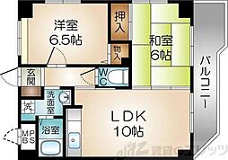 カンタービレ 2LDKの間取図画像