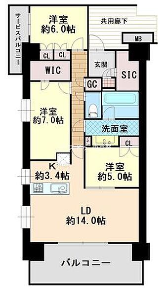 間取り：309000093129