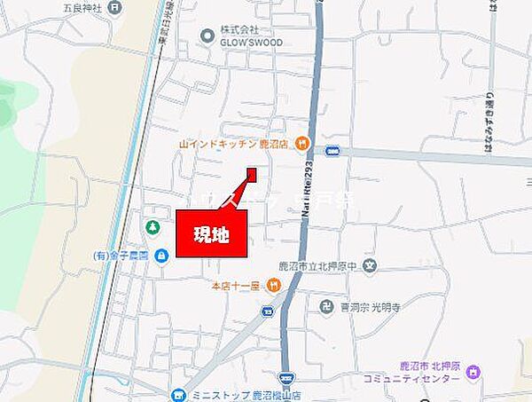 現地案内図