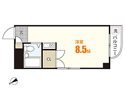 間取図画像 ワンルーム