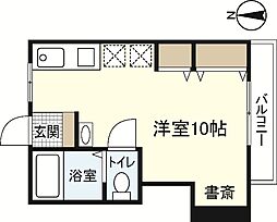 ウェール千田 ワンルームの間取図画像