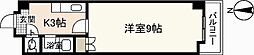 レジデンス西宮 1Kの間取図画像