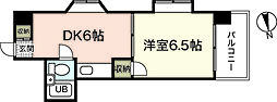 パティシェールヨシカワ 1DKの間取図画像