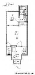 和FLAG 1Kの間取図画像