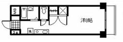 第3西十日市ビル ワンルームの間取図画像