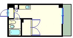 ABCマンション ワンルームの間取図画像