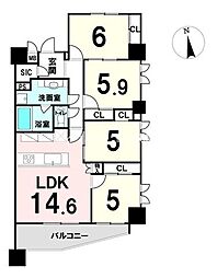 間取図画像 4LDK
