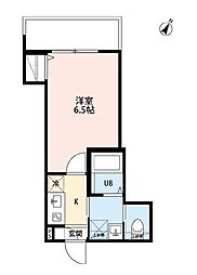 robot home東所沢IV 1Kの間取図画像