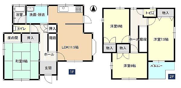 間取り：309000077483