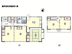 KEM宇都宮市鶴田町1期 5Kの間取り