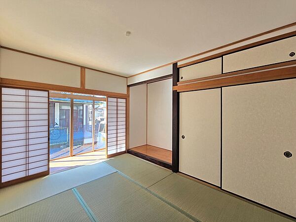 1F西側の和室。客間としても使えます！※リフォーム後写真（2026年3月撮影）