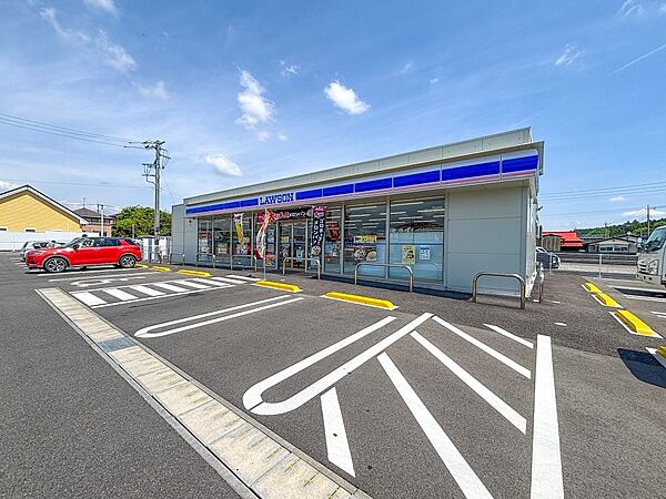 コンビニ 450m ローソン矢板針生店