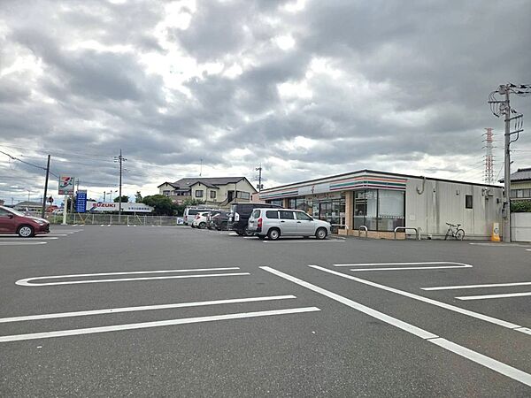 コンビニ 650m セブンイレブン足利堀込南店