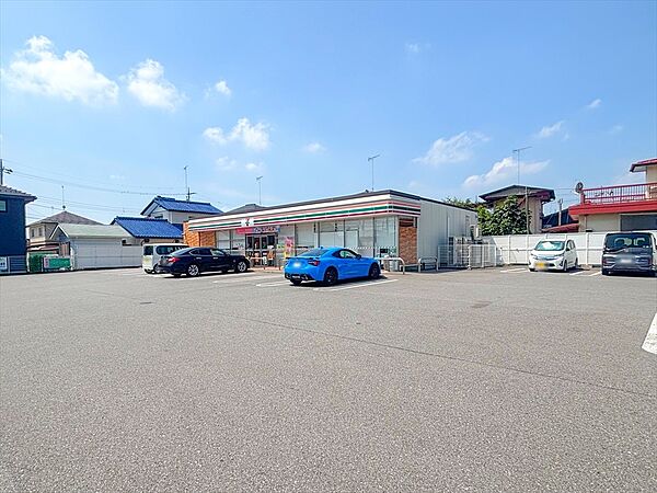 コンビニ 350m セブンイレブン壬生安塚店