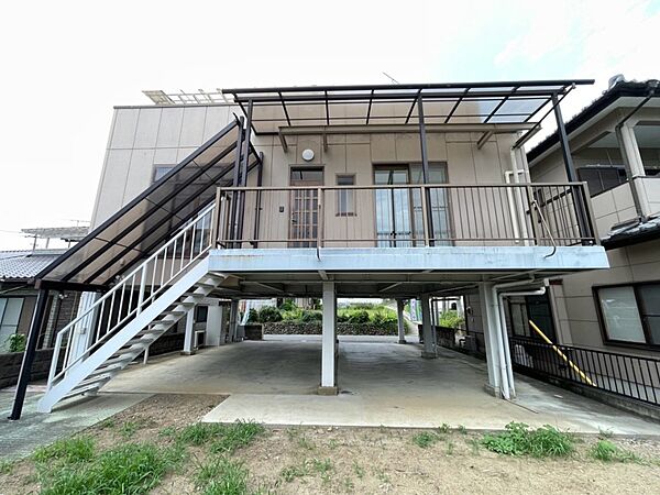 【外観】前面に建物がないので、日当たり良好です〇