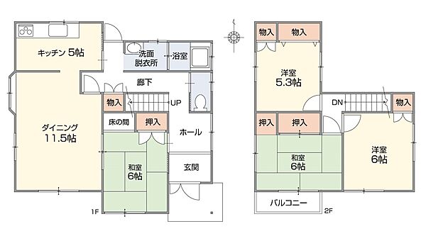間取り：308000175641